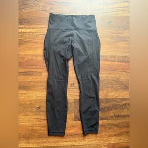 Lululemon Black Leggings 25 inch